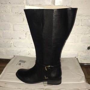 Wide Calf Riding Boot